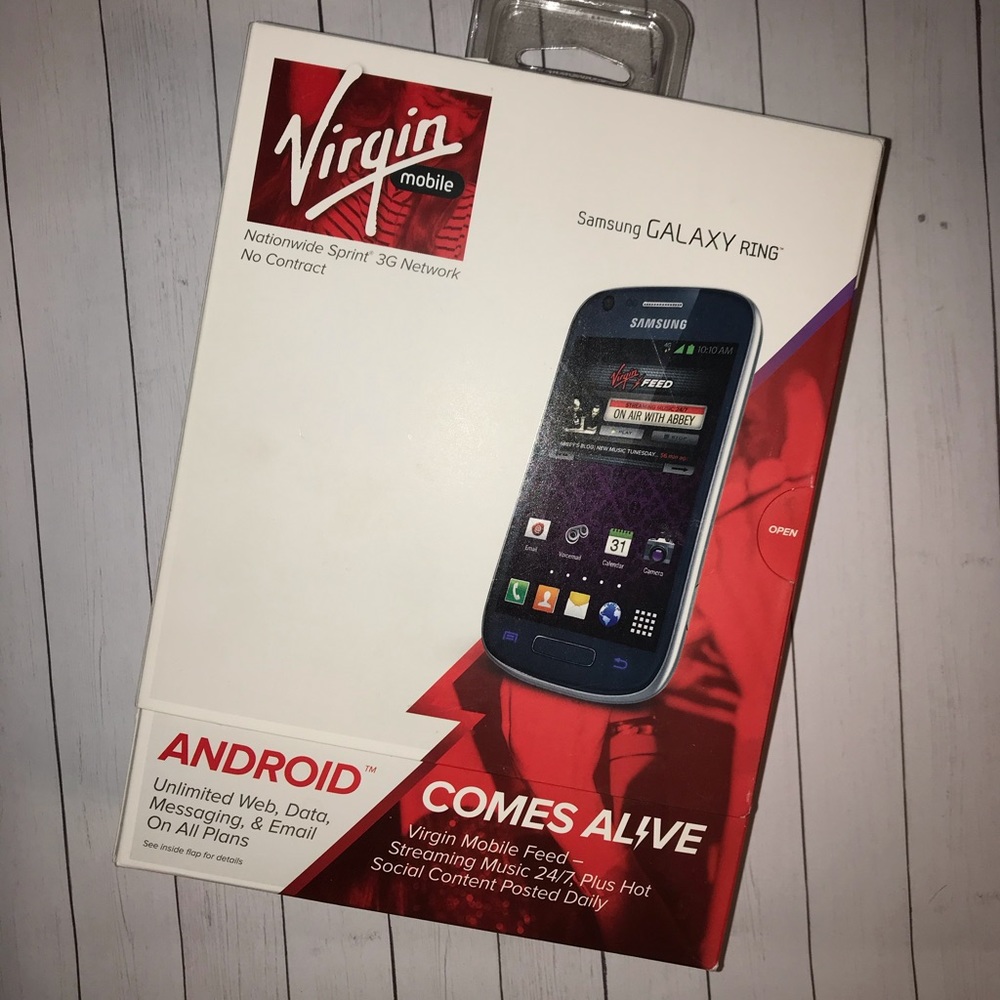 Samsung Galaxy Ring Phone for Virgin Mobile